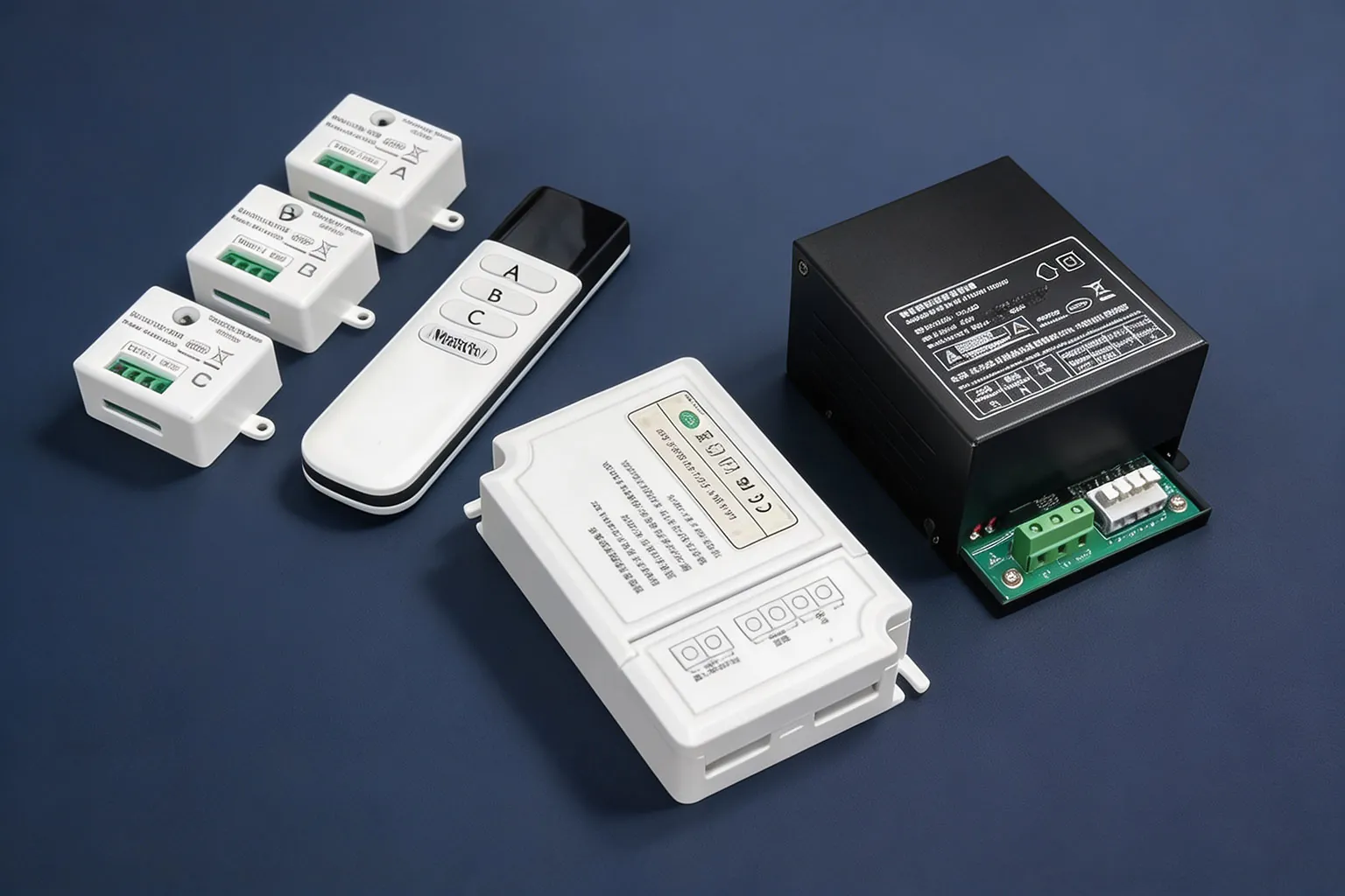 Smart film transformers, remote controls and installation tool kit